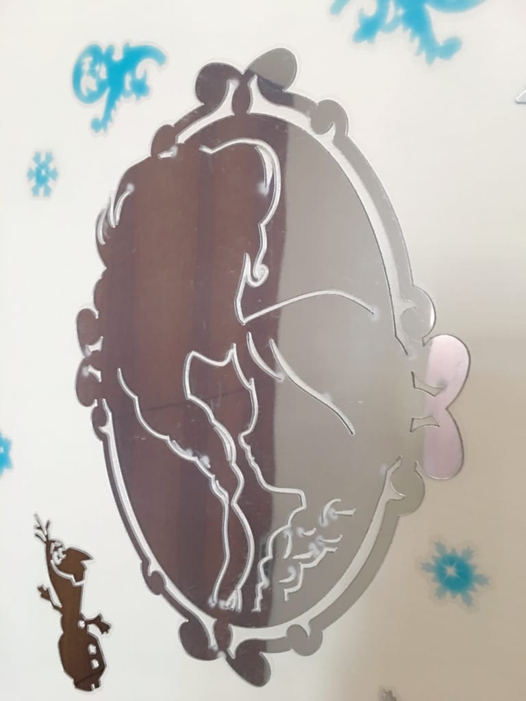 itaste迪士尼-冰雪奇緣鏡面貼