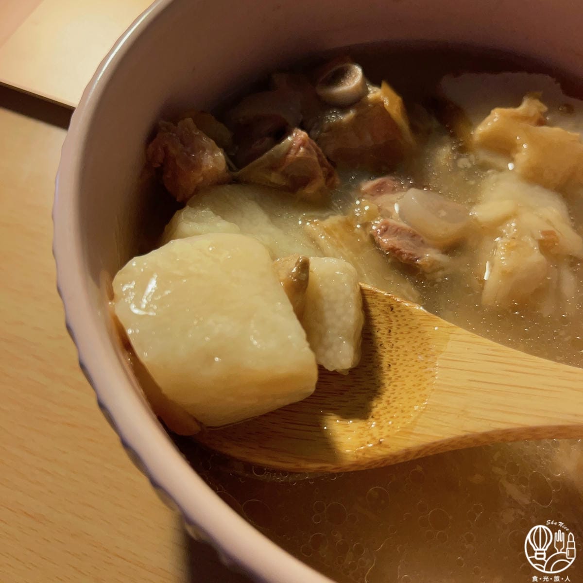 和秋美食-干貝山藥燉排骨｜紅豆紫米露8.JPG