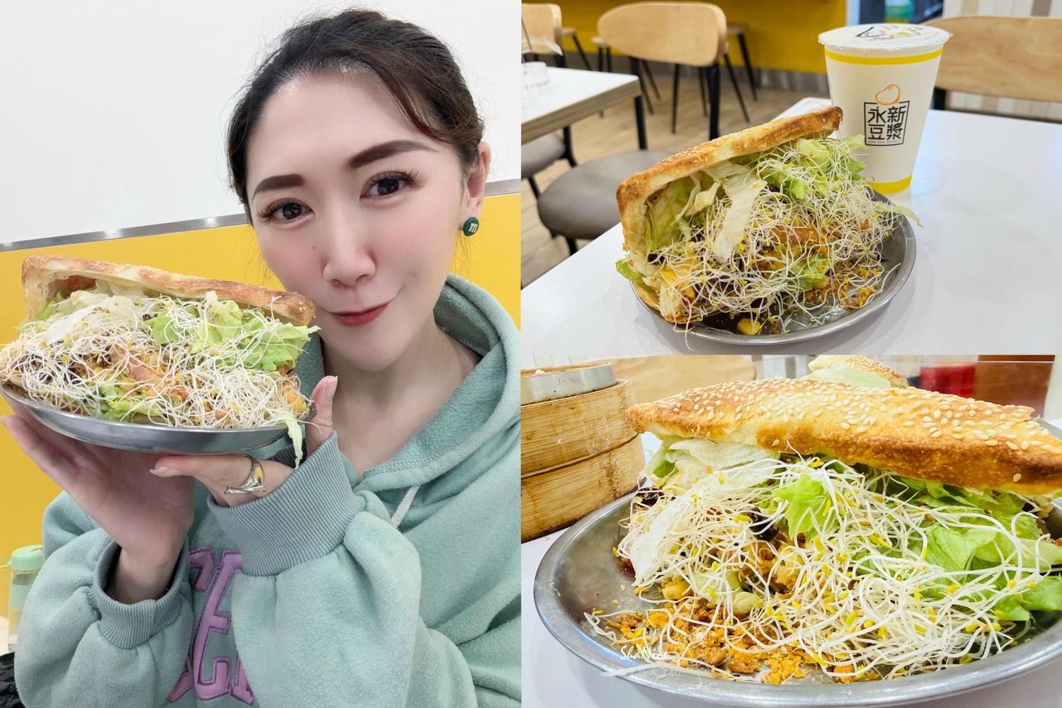 【永新豆漿 竹林總店】永和早餐必吃推薦｜燒餅胡椒餅 小籠湯包 黑芝麻酥餅 肯定一試成主顧